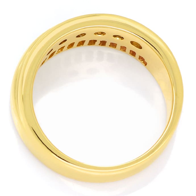 Foto 3 - Ring mit Brillanten und Multicolor Edelsteinen 18K Gold, S1428