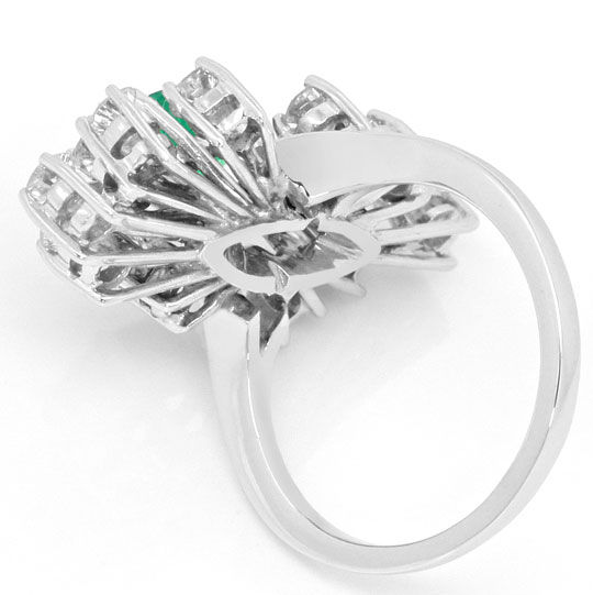 Foto 3 - Emerald Brillanten-Ring 1,45ct Smaragd 1,0ct Brillanten, S4613